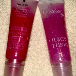 Lancôme Juicy Tubes Lip Gloss Set - Red and Pink